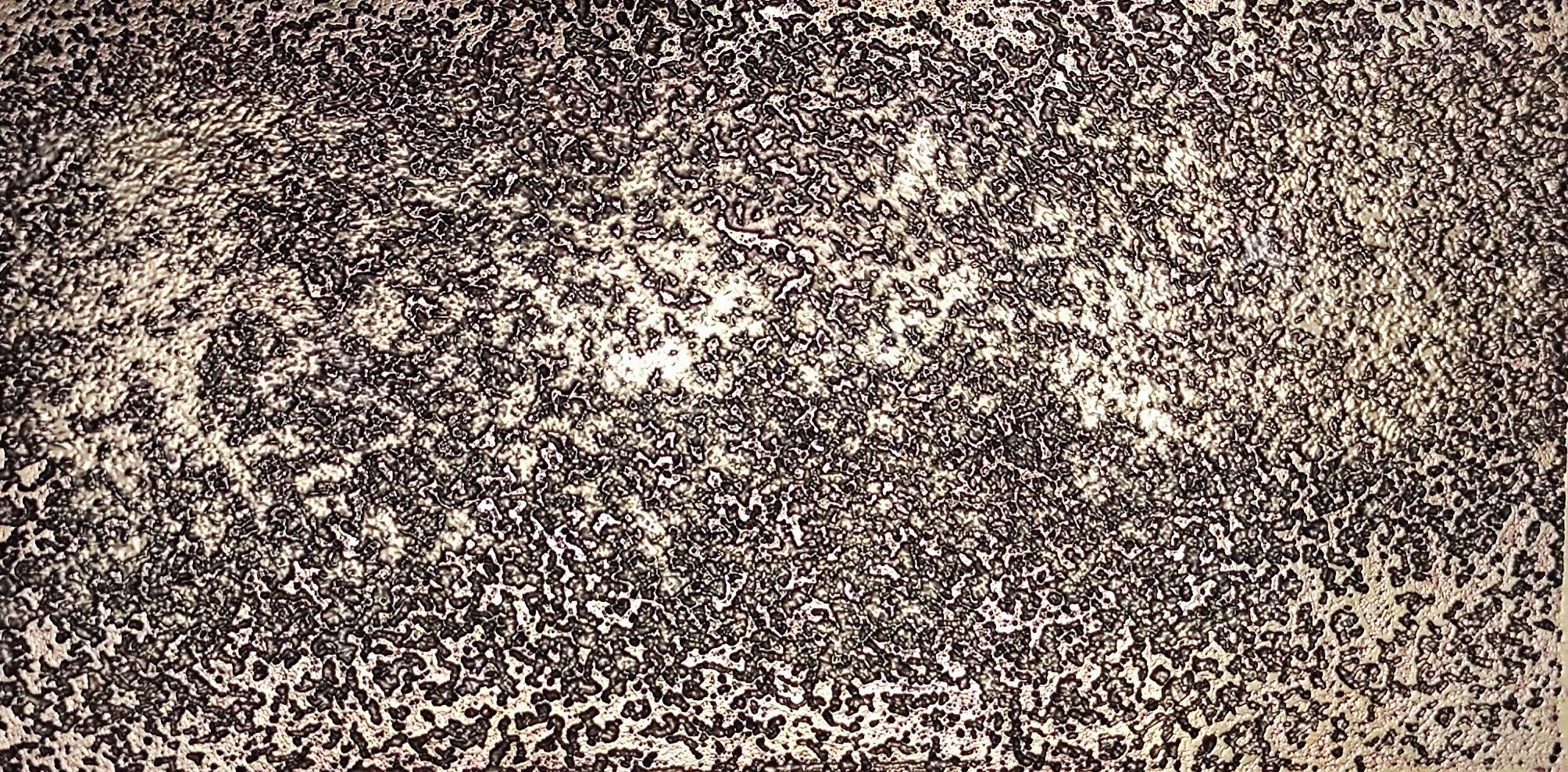 Laiton gravé texture granité